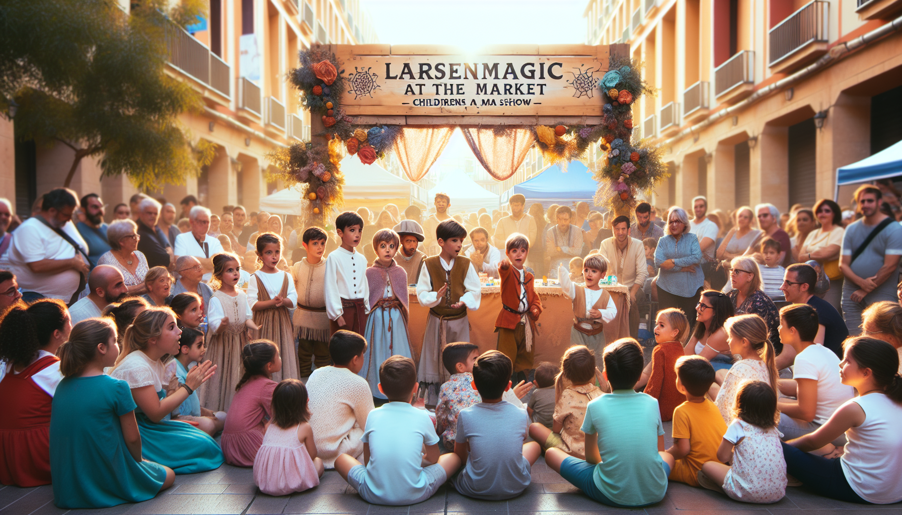 Màgia Larsen al Mercat — Espectacle infantil